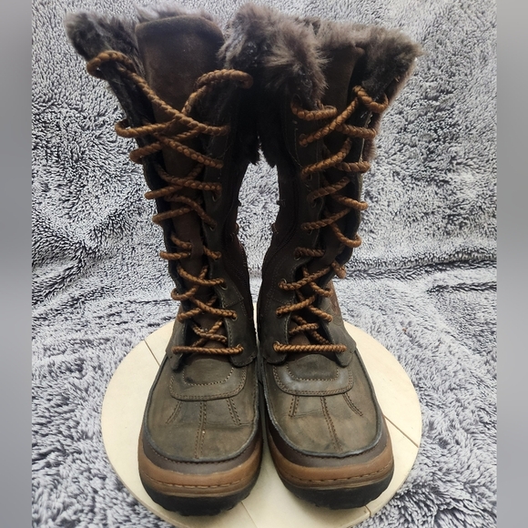 MERRELL Decora Prelude Winter Snow Boot WP Faux Fur Tall 200g Women's Size 7 - Picture 3 of 9